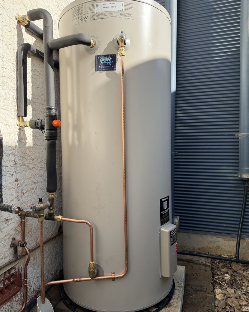Hot Water Cylinder — POW Plumbing Group